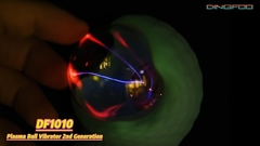 Dingfoo Sex Toy Factory DF1010 Plasma Ball Vibrator Generasi Kedua